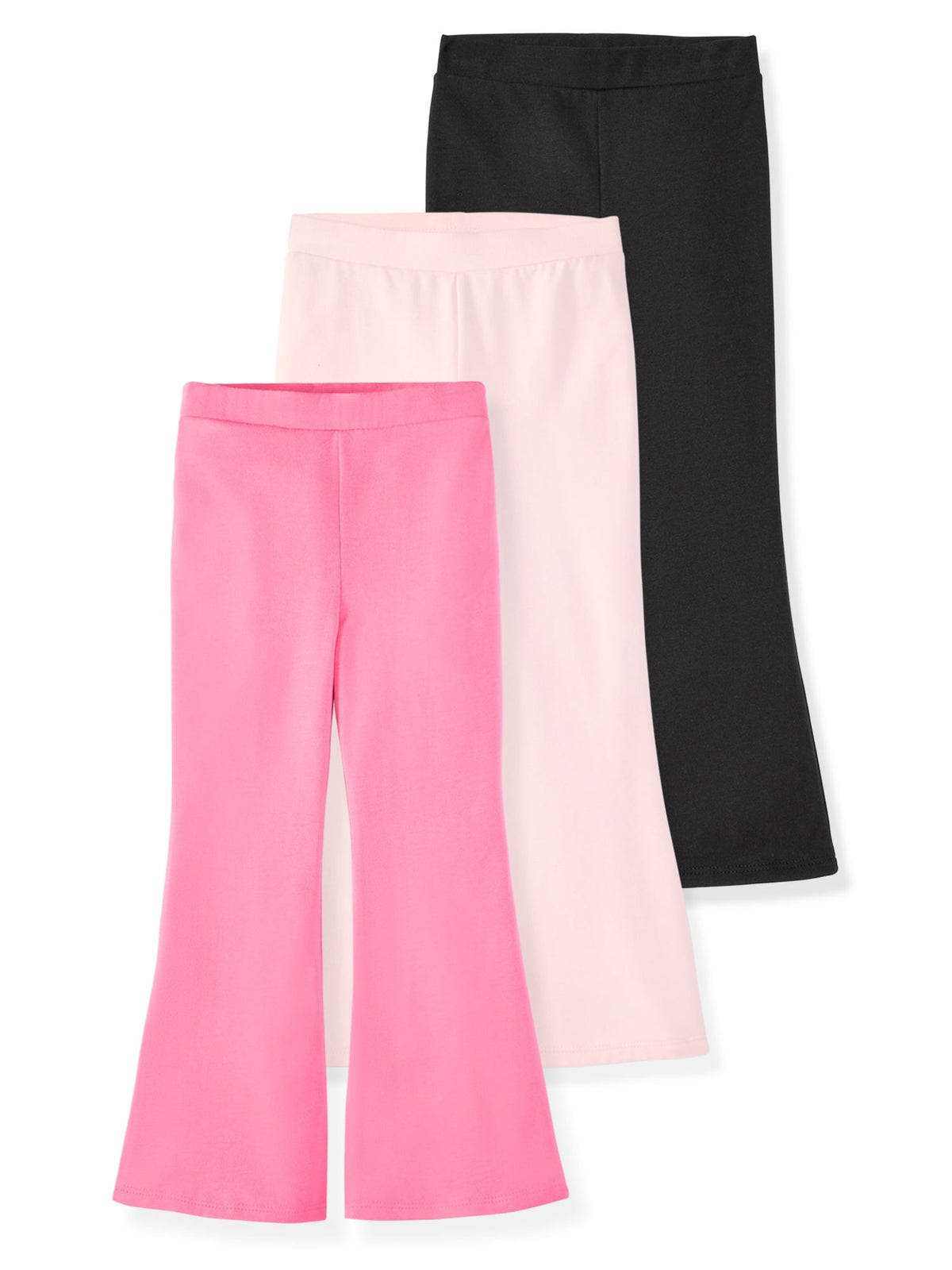 Garanimals Baby & Toddler Girl Jersey Flare Leggings 3-Pack